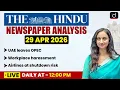 The Hindu Analysis 29 April 2026 Current Affairs UPSC Drishti IAS English