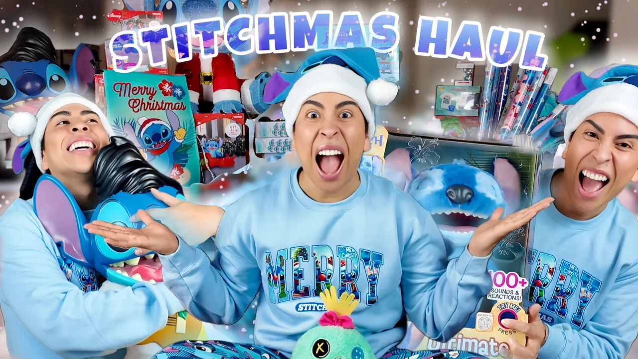 THE BIGGEST STITCH CHRISTMAS HAUL!!! | Louie's Life