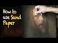 How to Use Sand Paper on a Painting Tutorial by Jan-Ove Tuv