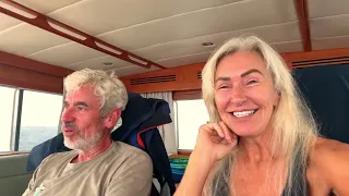 Day 11 ATLANTIC CROSSING! Plus a quick tour of the upper deck #trawlerlife #luxuryyachtlife