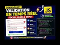 Create a Form with Real-Time Validation in JavaScript - E