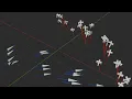 Automatic Flocking Aircraft Dog Fight - Blender Geometry Nodes 4 1