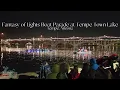Fantasy of Lights Boat Parade Tempe Town Lake in Tempe Arizona