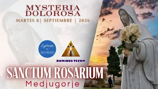 SANTO ROSARIO DE HOY EN LATÍN DESDE MEDJUGORJE MARTES 8 DE SEPTIEMBRE DE  2026 ¡SANCTUM ROSARIUM!