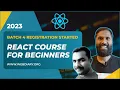 React Course for Beginners 2023 Announcement