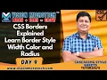 CSS Borders Explained Learn Border Style Width Color and Radius