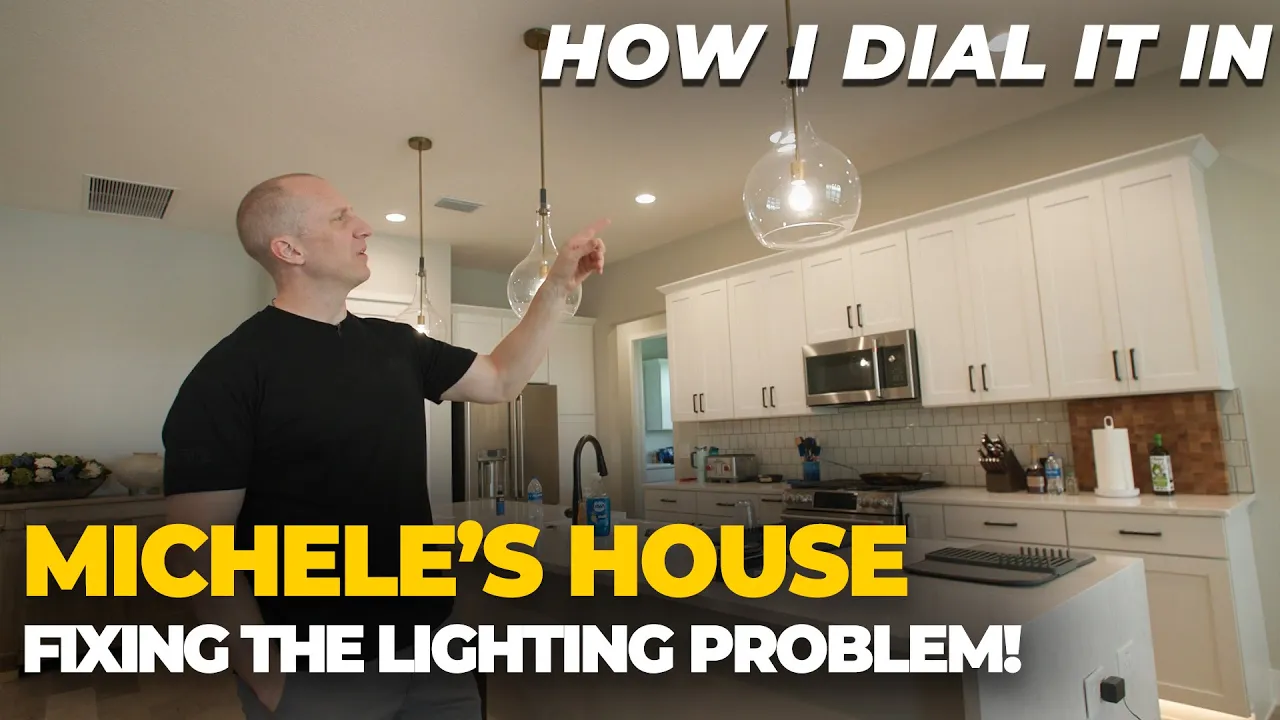 I Fixed The Lighting Problem at Michele's House - Here's How