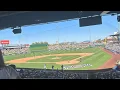 Sloan park home of the Chicago Cubs spring training stadium walk through the stadium to seat
