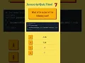 Programming Quiz Javascript Quiz