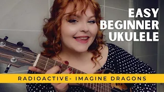 Download HOW TO PLAY RADIOACTIVE IMAGINE DRAGONS | EASY UKULELE TUTORIAL | MP3