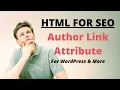 Download Lagu How To Use The Rel Author Tag - HTML For SEO