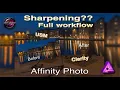 Selective Sharpening Affinity Photo