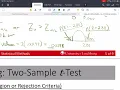 ANOVA DOE Chapter 02 Part 6 Hypothesis Tests Statistical Methods