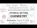 AUGUST 2026 Ultimate Chemistry Regents Review EVERYTHING YOU NEED TO KNOW every topic reviewed