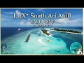 LUX South Ari Atoll Maldives Main Island Point Drone View