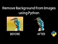 Remove Background from Images using Python