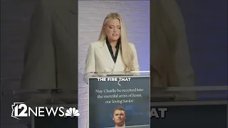 Erika Kirk says her husband s killer has no idea the fire you have ignited