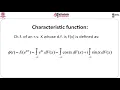 M-26 Characteristic function I