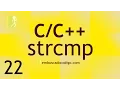 strcmp Comparar string aula 22