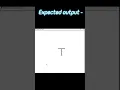 How to Draw an Alphabet T using Python Turtle Module