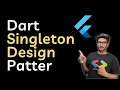 Flutter Dart Singleton Design Pattern Flutter Design Pattern with example