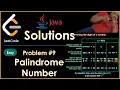 LeetCode 9 - Palindrome Number Two Solutions Integer and String