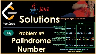 LeetCode 9 - Palindrome Number Two Solutions Integer and String