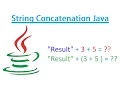Java Beginners Tutorials String Concatenation
