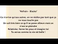 Soprano ft Blacko - Ferme les yeux et imagine toi (paroles)