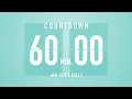 60 Minute 1 Hour Countdown Timer Flip clock With Jazz Bell