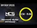 Download Lagu (Different Speeds) Elektronomia - Sky High [NCS Release]