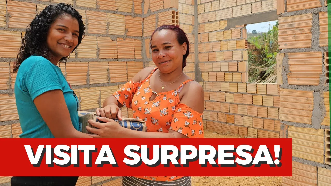 GISELE DO POÇO CUIDA DE VANIELE DA CASTANHA E SONHA COM A NOVA CASA