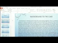 UNFOLDING CASE STUDY