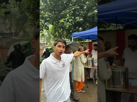 बारिश में भी सेवा नहीं रुकेगी हमारी ❤️🙏🏻 #trending #viral #humanity #viralreels