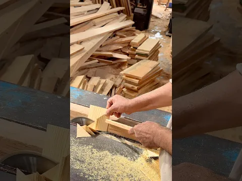 Wow amazing wood design tricks with hands #shorts #woodworking #design