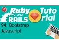 94 Ruby on rails tutorial Rails App Bootstrap Javascript