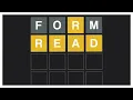 Wordle but its only 4 Letters