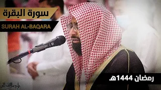 سورة البقرة للشيخ ناصر القطامي من رمضان ١٤٤٤هـ Surah AlBaqarah 