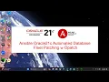 Ansible Oracle21c Database Opatch Automated Fleet Patching
