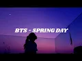Download Lagu BTS - SPRING DAY (Easy lyrics)