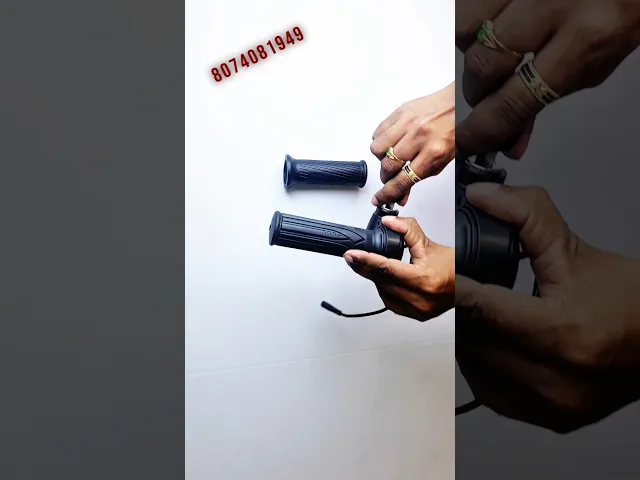 Electric Cycle Throttle for any E-Bicycle with 6 pins overview video