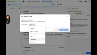 Adding ZIP Codes to Facebook Ads Location Targeting