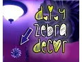 DIY Zebra print room the BEST hack on decorating with zebra print