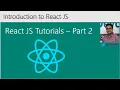 Introduction to React JS Part-2 - Zero To Hero Series