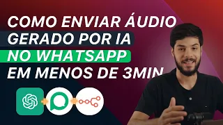 COMO ENVIAR ÁUDIOS GERADOS POR IA NO WHATSAPP USANDO A EVOLUTION API (RÁPIDO)