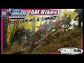 Ironman GNCC 22 AM Bike Wrecks Crashes and Carnage