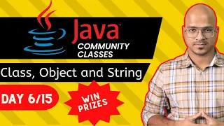 Java Live Session Class Object and String Quiz with prizes