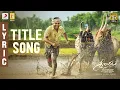 Download Lagu Sreekaram - Title Tracks Lyric | Sharwanand | Kishor B | Mickey J. Meyer