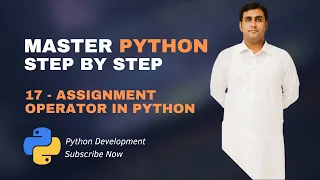 17 - Assignment Operators In Python Python Tutorials For Beginners Full Course in