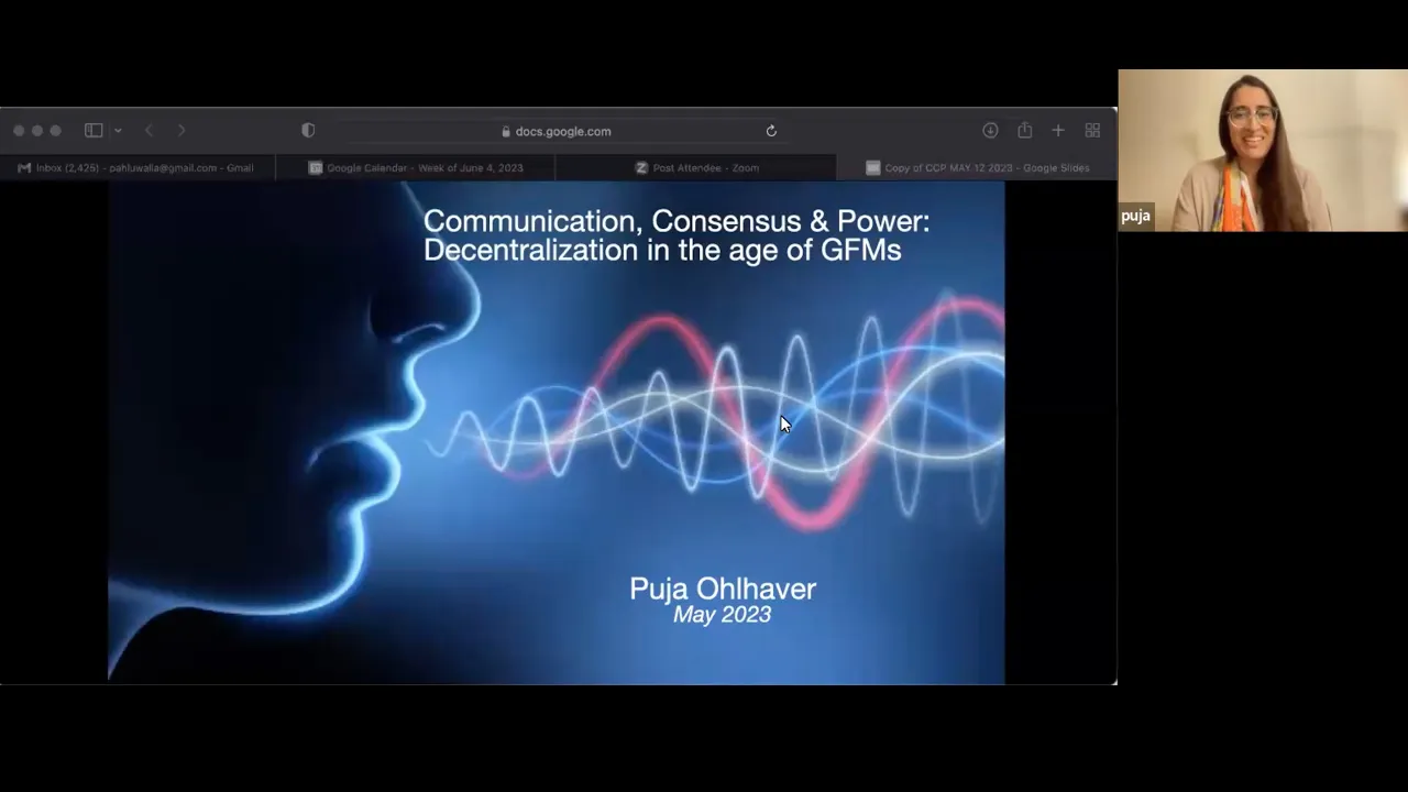 Puja Ohlhaver | What does communication, consensus and governance look like in a pluralistic future?